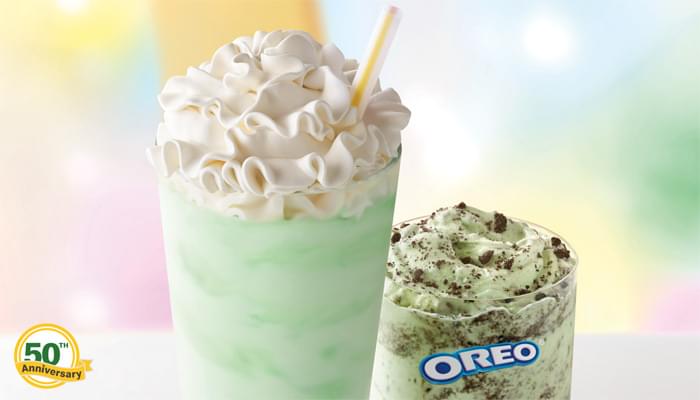 McDonald's Adds Oreo Shamrock McFlurry and Brings Back the Shamrock Shake