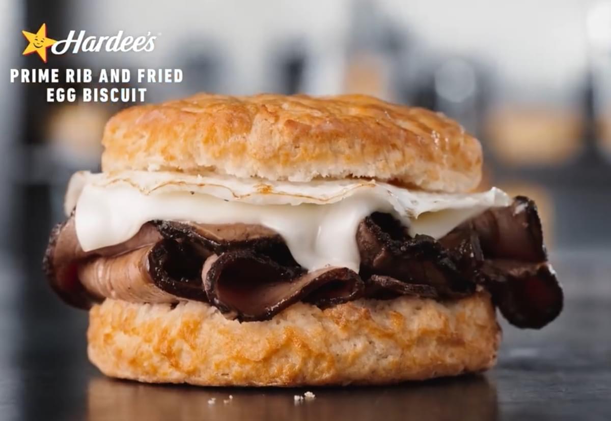 Hardees Testing New Prime Rib Breakfast Sandwich