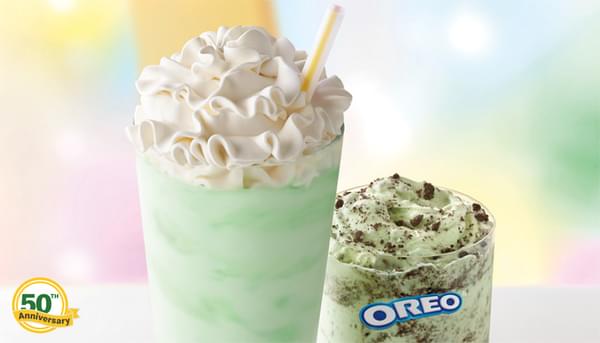 McDonald's Adds Oreo Shamrock McFlurry and Brings Back the Shamrock Shake
